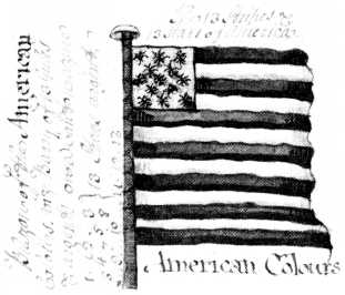 Flag in Fox's Heraldry